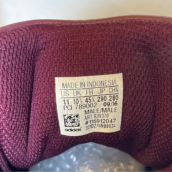 Adidas Pro Model Maroon - Picture 5 of 5